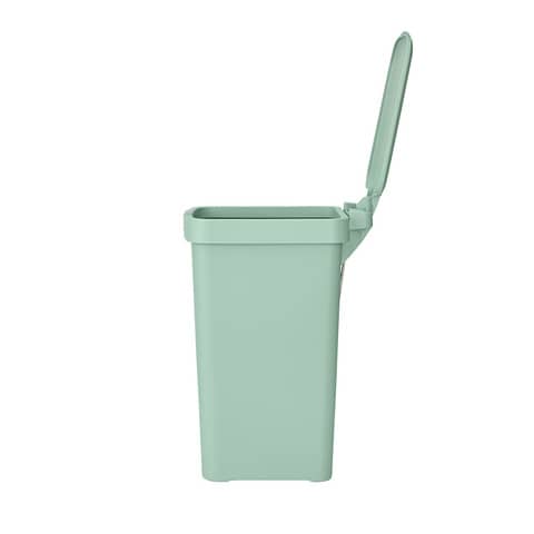 Pattumiera a pedale Brabantia StepUp per raccolta differenziata - capacità 10 L - jade green - 800368